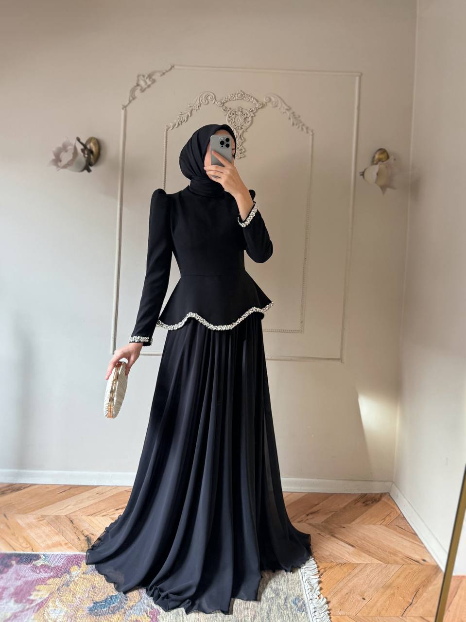 TAŞLI TAKIM BORDO SİYAH BUZ MAVİ