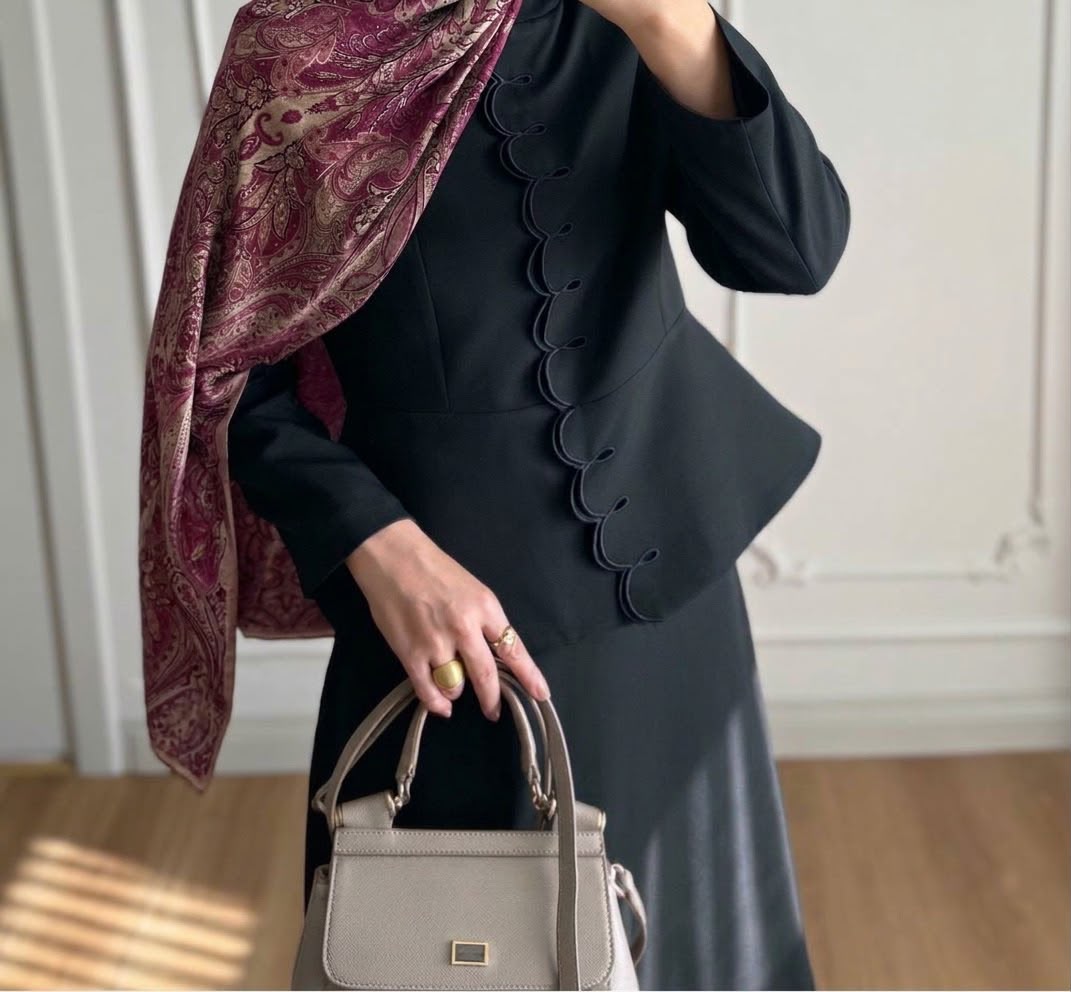siyah romantik geçişli takım